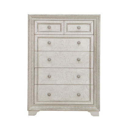 Camila - 6 Drawer Chest - Cream