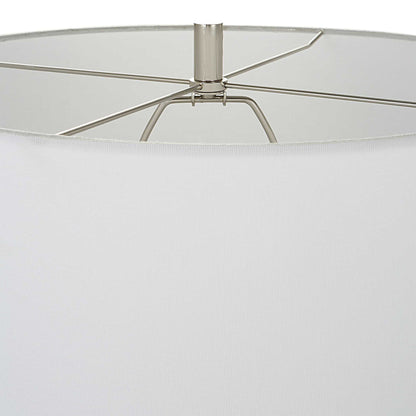Breton - Nautical Stripe Table Lamp - White
