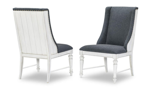 Cottage Park - Host Chair (Set of 2) - Dark Gray