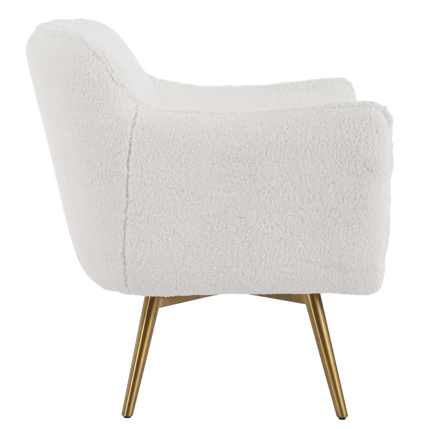 Oasis - White Swivel Chair