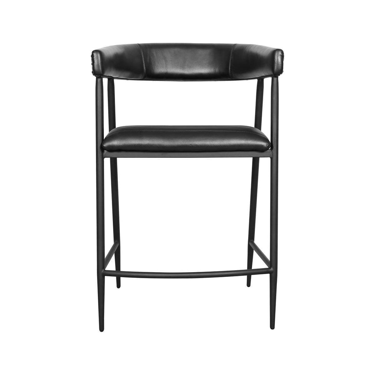 Preston - Counter Stool - Midnight Raven