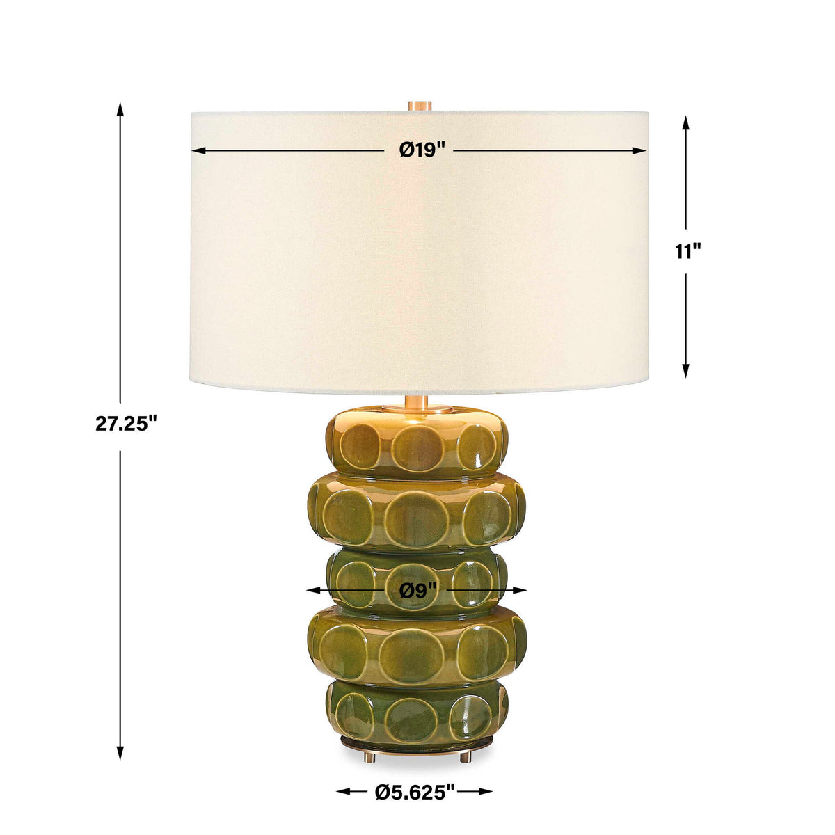 Masau - Table Lamp - Moss Green