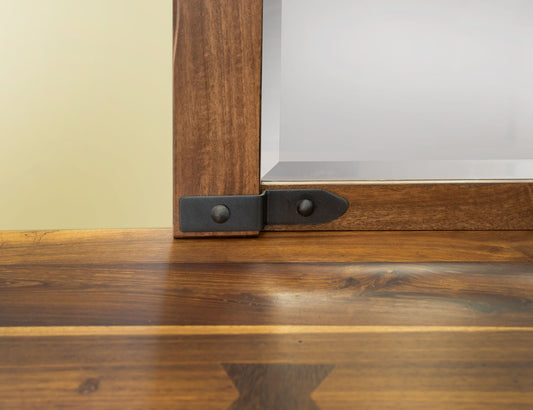 Parota - Mirror - Cinnamon Brown