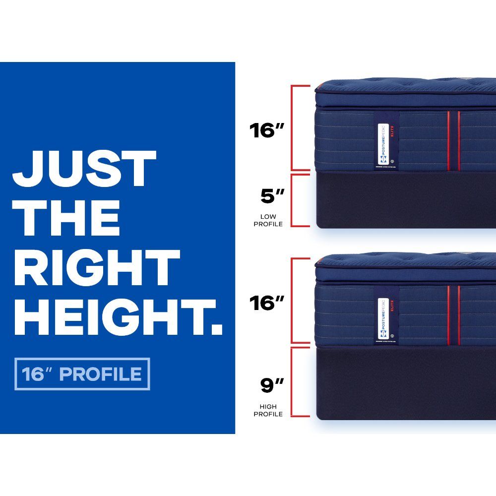 Posturepedic Elite - Brenham II Euro Pillow Top Firm Mattress