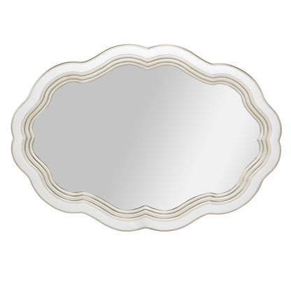 London Place - Wall Mirror - Creamy Pearl