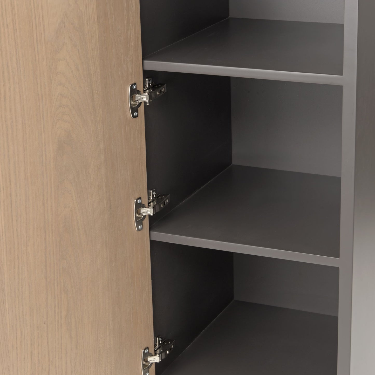 Bristol Point - Bar Cabinet - Saddle Brown