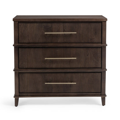 Westlake - 3-Drawer Chest - Kona Brown