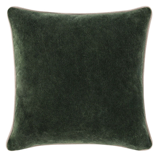 Heirloom Velvet - SLD Pillow - Forest Green