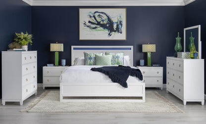 Summerland - 9 Drawers Dresser - White