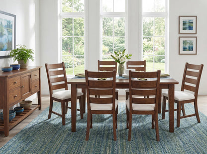 Hartford - Ladder Back Counter Height Chair (Set of 2) - Fawn