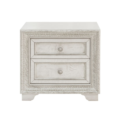 Camila - 2 Drawer Nightstand - Cream