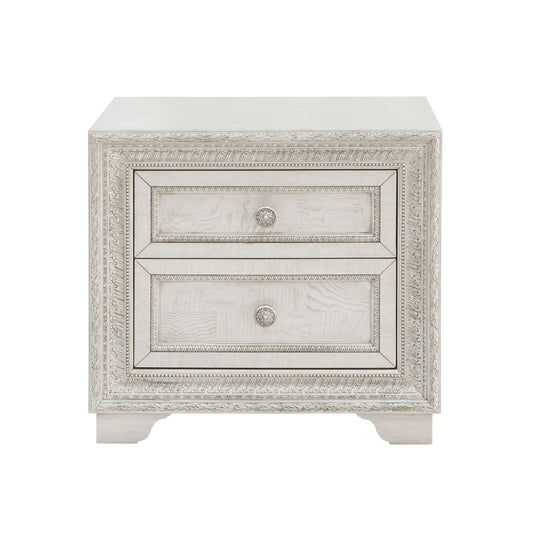 Camila - 2 Drawer Nightstand - Creamy White