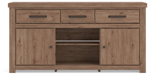 Garistyn - TV Stand With Fireplace Option