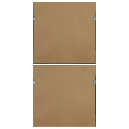 Soft Sage - Abstract Landscape Prints (Set of 2) - Gray