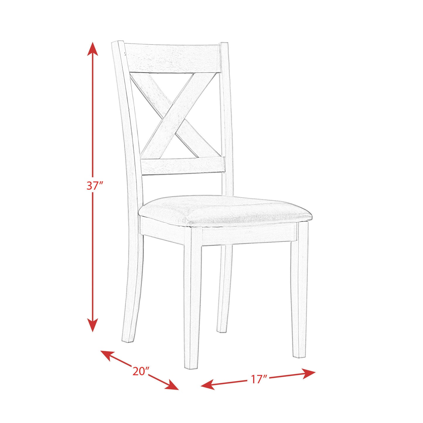 Alex - Dining Side Chair (Set of 2)