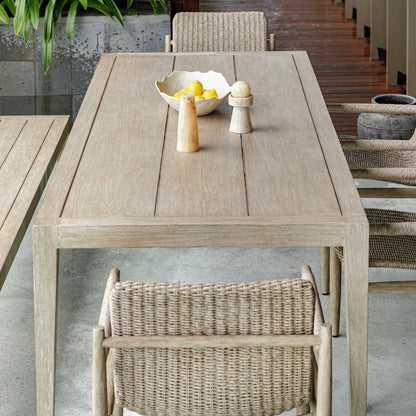 Kirkham - Wooden Outdoor Dining Table - Woodtone