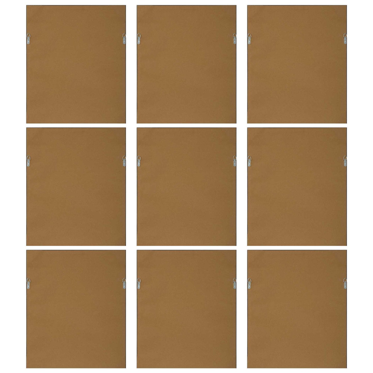 Botanical Flowers - Framed Prints (Set of 9)