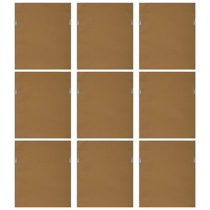 Botanical Flowers - Framed Prints (Set of 9)