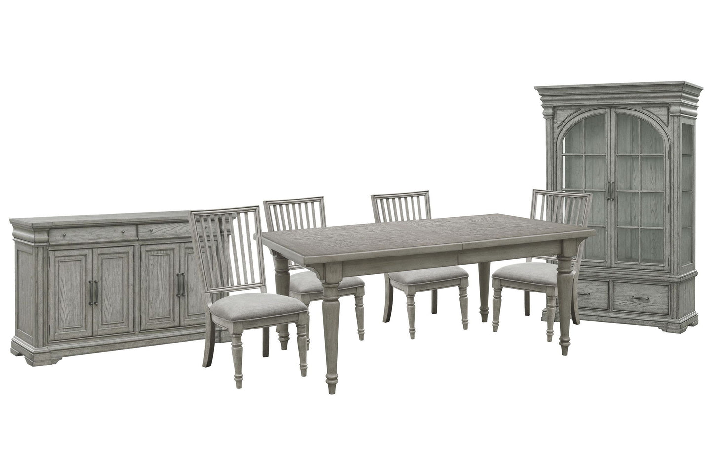 Madison Ridge - Extendable Leg Dining Room Table Set