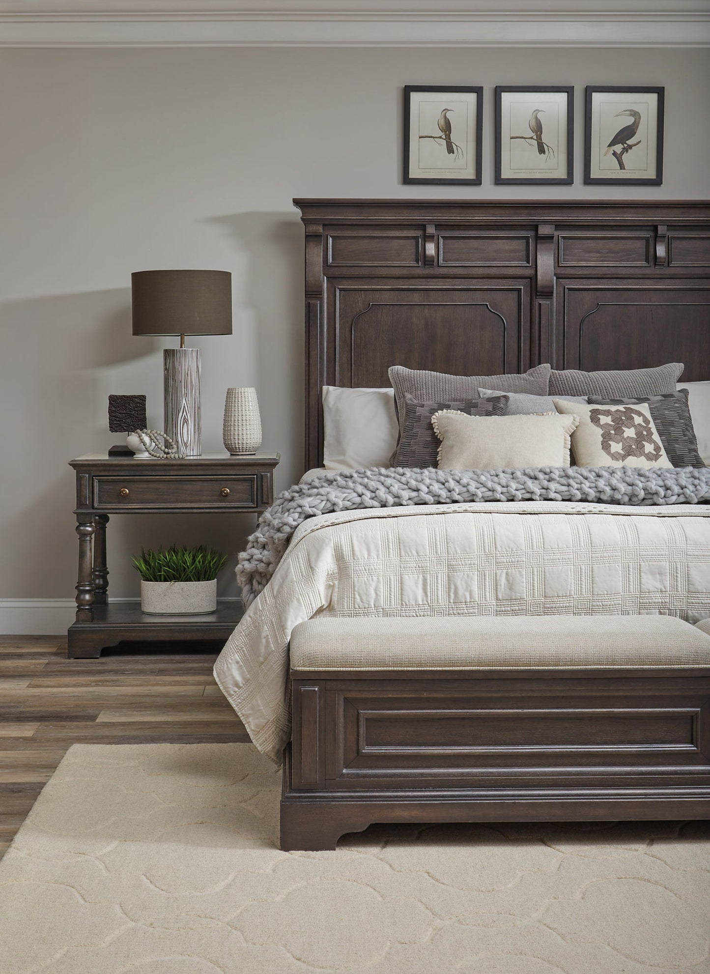 Hickory Creek - Bachelor's Chest With Storage Drawer - Brown