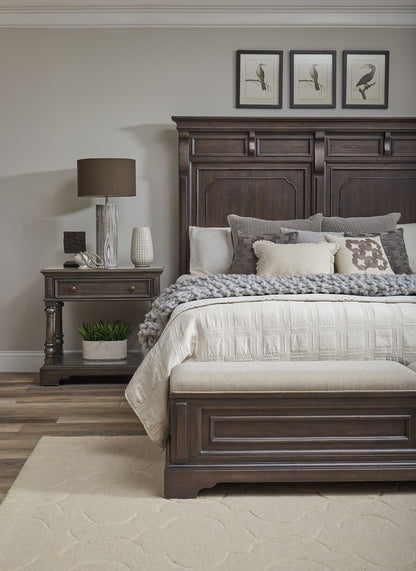 Hickory Creek - Bachelor's Chest With Storage Drawer - Brown