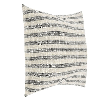 Linna - 24" x 24" Pillow - Natural / Black