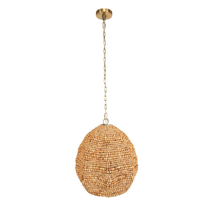 Kauri - Wooden Bead Pendant