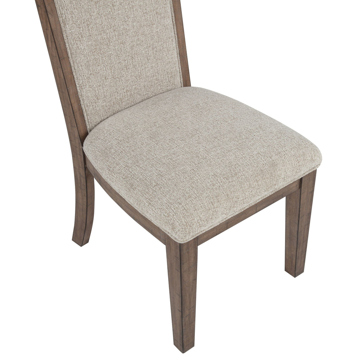 Augusta - Upholstered Side Chair (Set of 2) - Rustic Brown