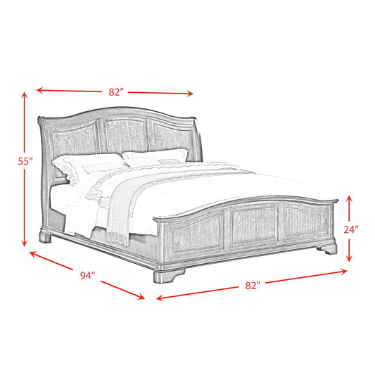 Cameron - Panel Bed