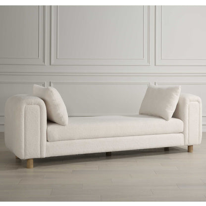 Repose - Oversized Ivory Bench