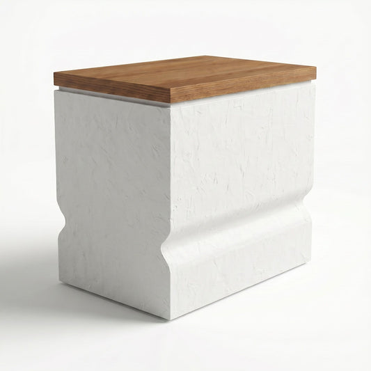 Ryder - End Table - White
