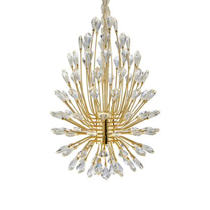 Michael Amini Lighting - Astra 34" LED Crystal Chandelier - Gold