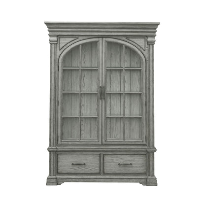 Madison Ridge - China Cabinet - Light Oak