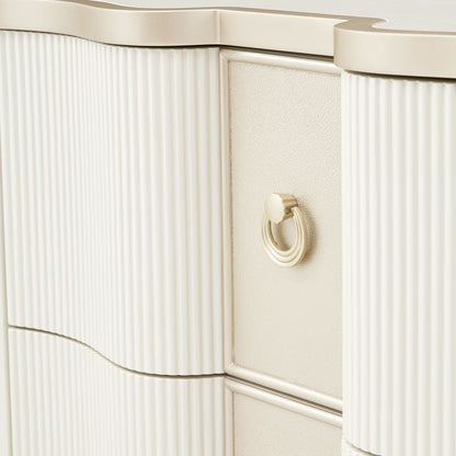 La Marisia - Nightstand - Creamy Pearl