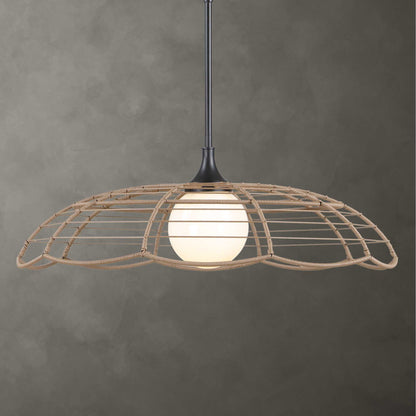 Lakeside - Indoor-Outdoor 1 Light Pendant - Black