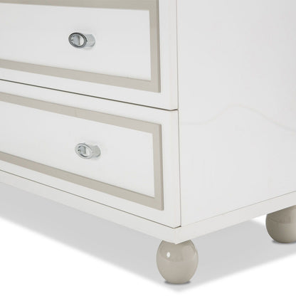 Sky Tower - 7-Drawer Chest - White