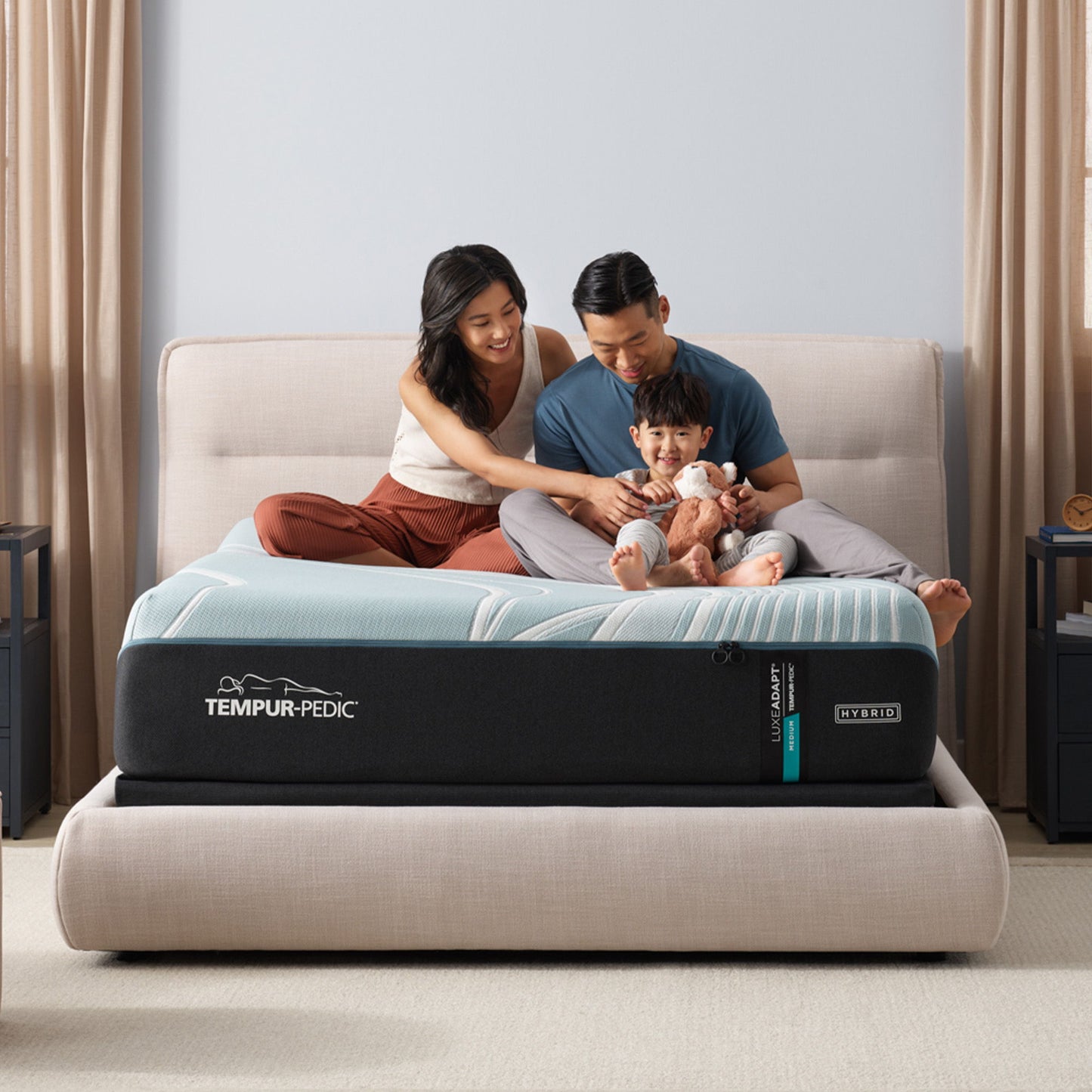 Tempur-Adapt - LuxeAdapt Medium Hybrid Mattress