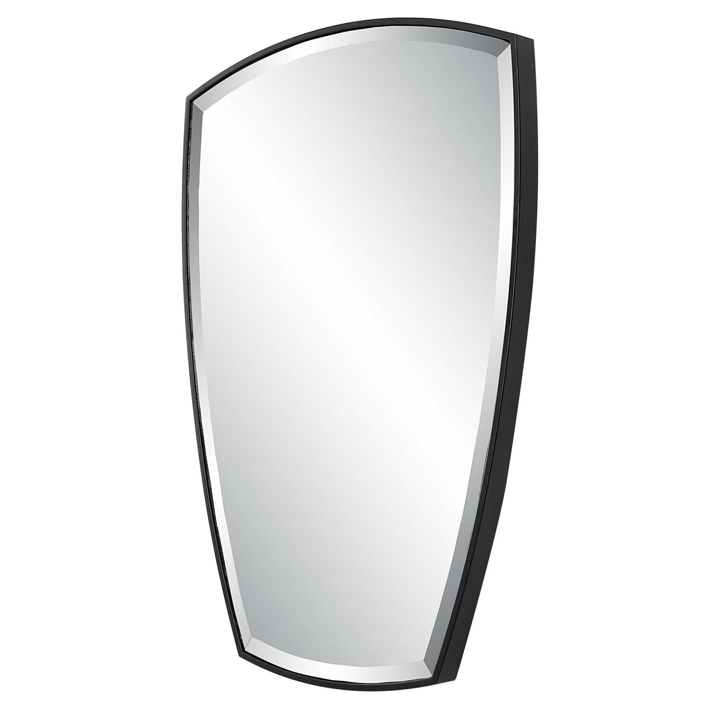 Crest - Curved Iron Mirror