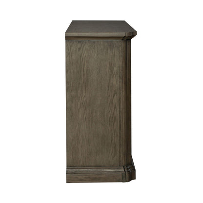 River Place - Trestle Table - Riverstone Gray & Tobacco