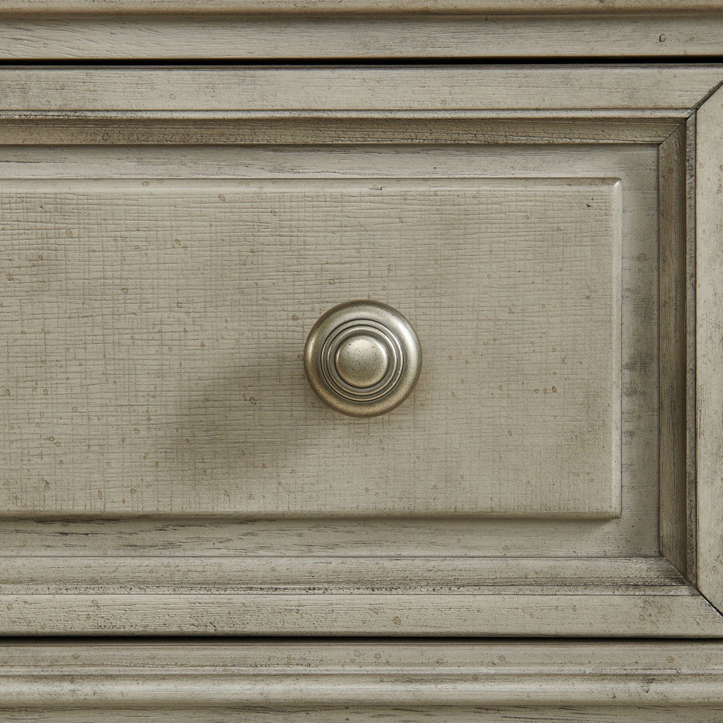 Whit-Ash - 5-Drawer Door Chest - Light Gray