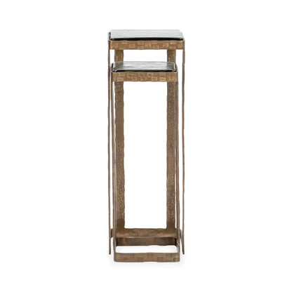 Gillian - Nesting Accent Tables - Brass