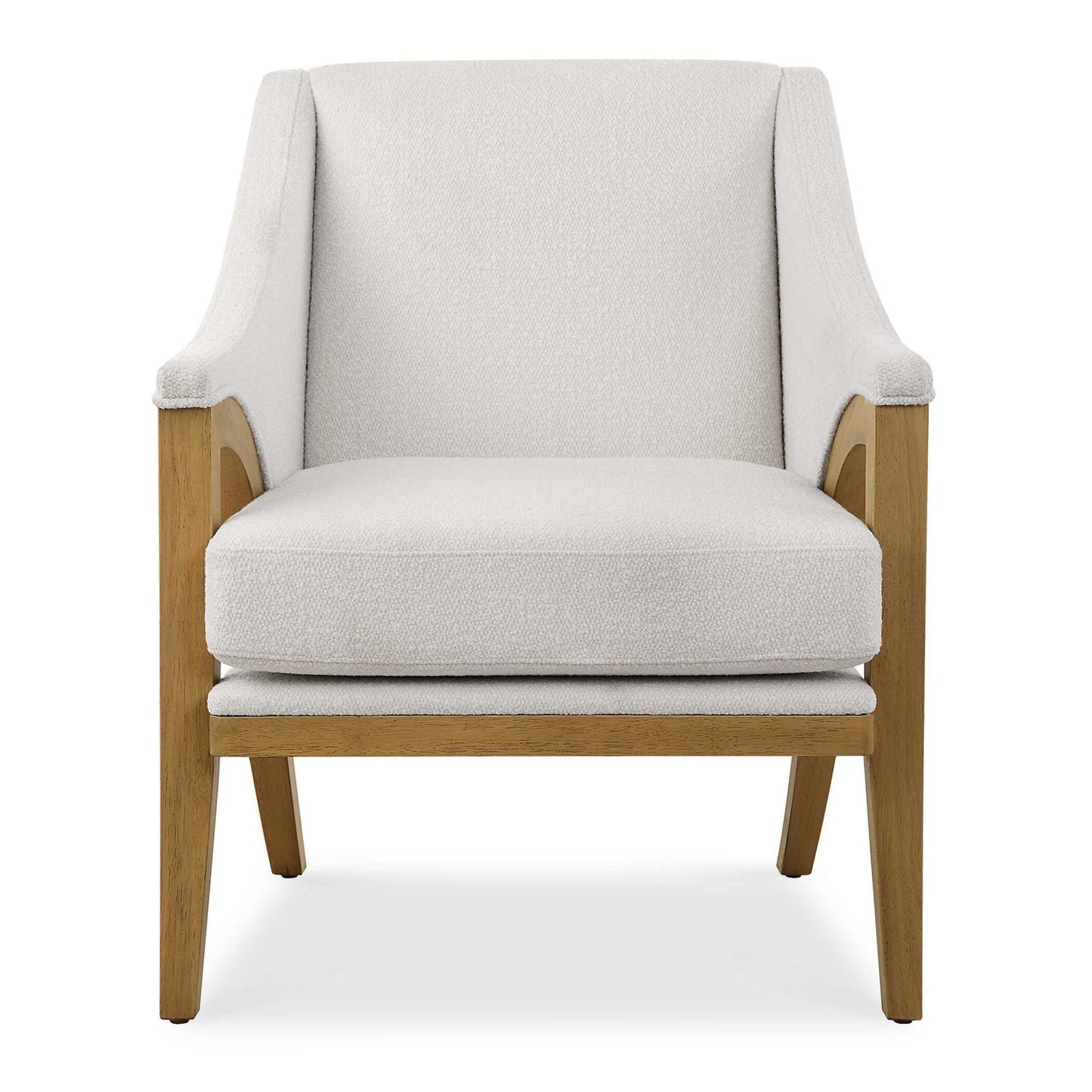 Evolve - Fabric Accent Chair - White