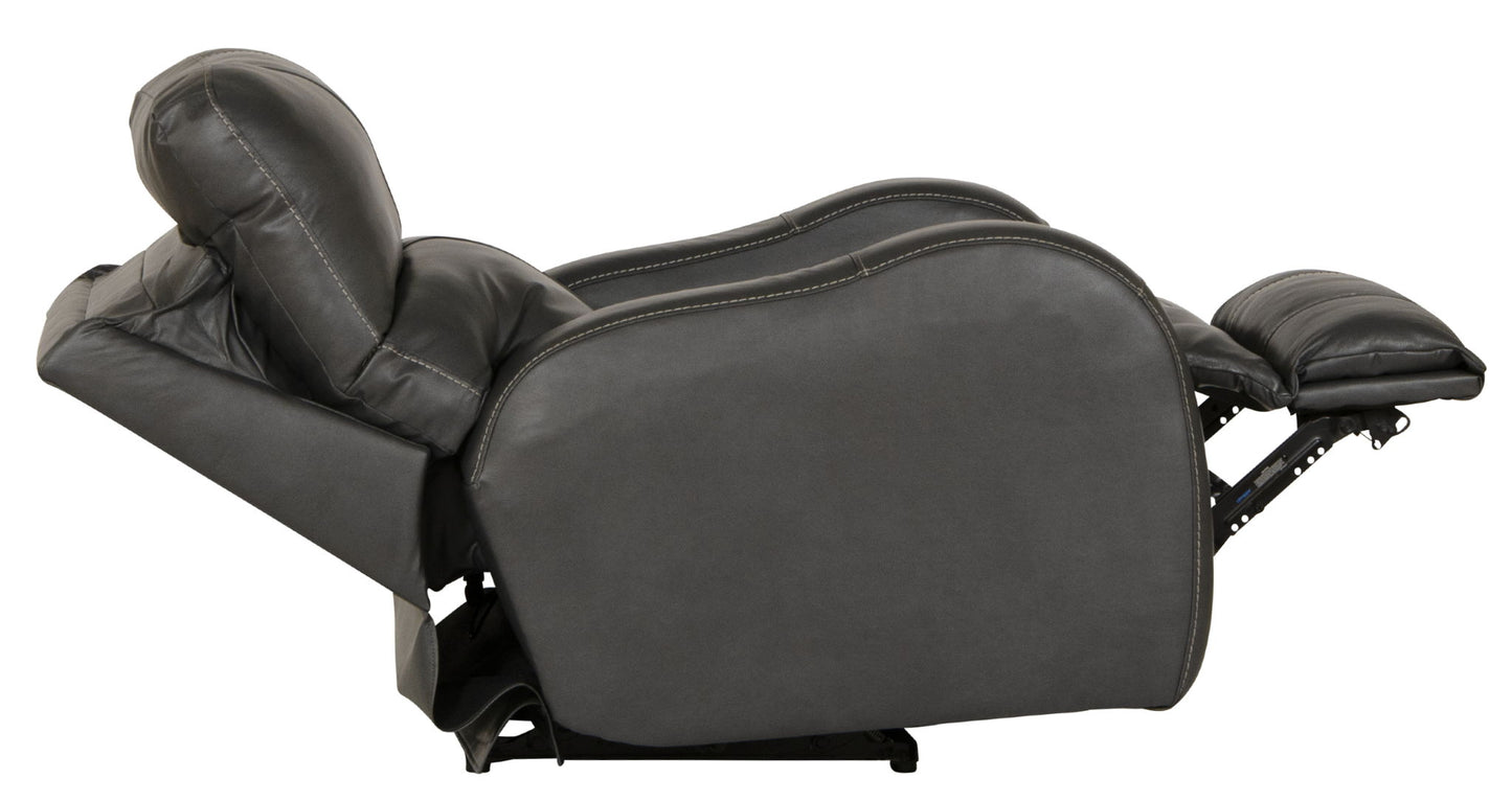 Angelo - Power Recliner - Gunmetal