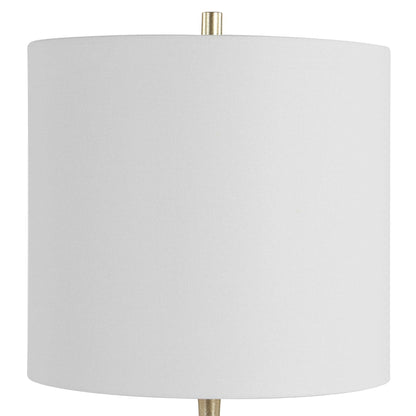 Vannett - Table Lamp - Dark Amber / White