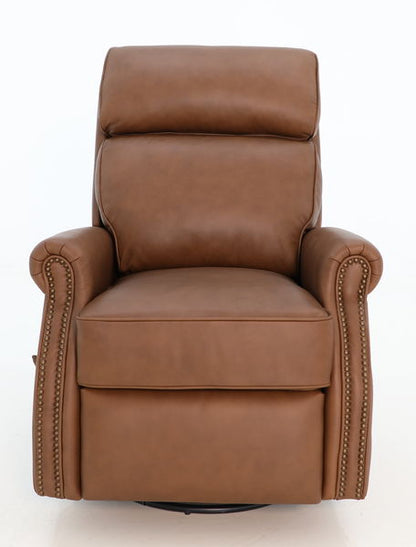 Crews - Swivel Glider Recliner - Saddle