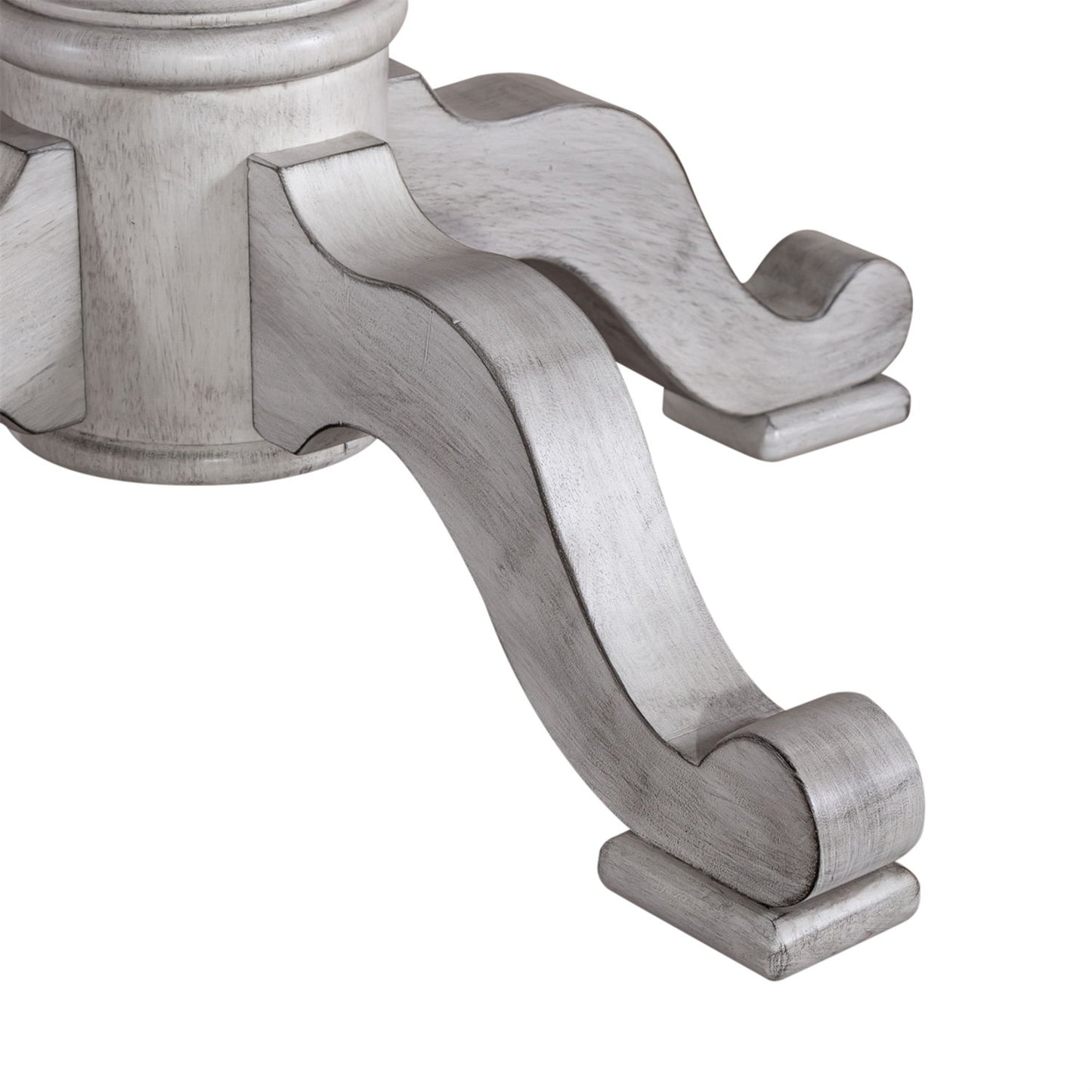 Ocean Isle - Single Pedestal Table Base - Antique White