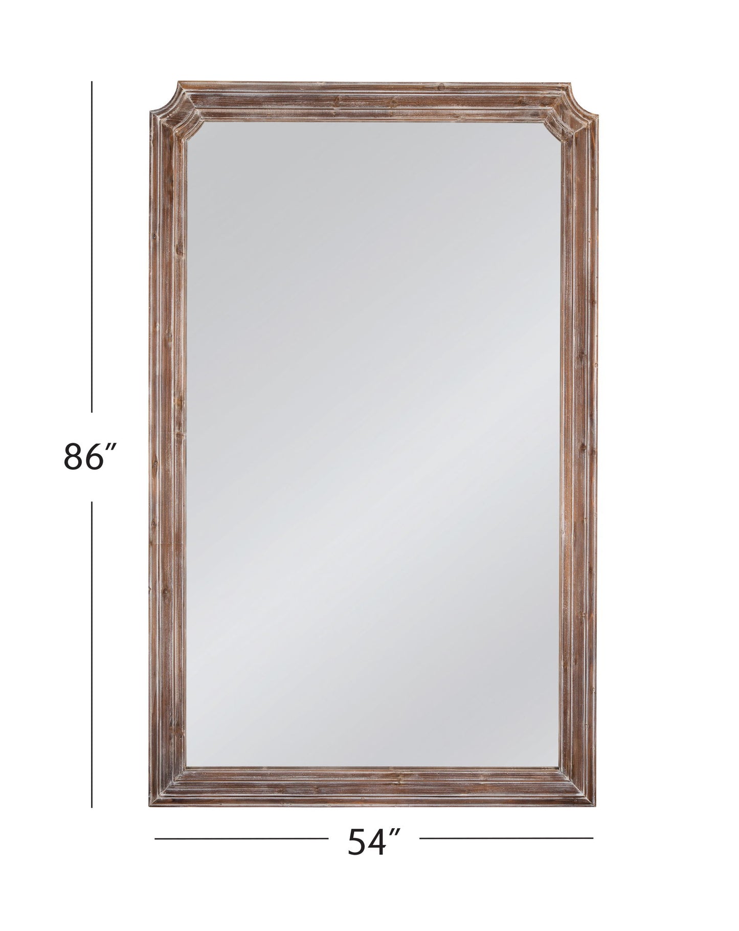 Joss - Floor Mirror - Dark Brown