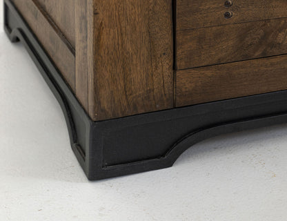 Parota III - Nightstand - Barrel Brown