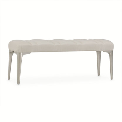 Penthouse - Bed Bench - Frosted Linen / Ash Gray