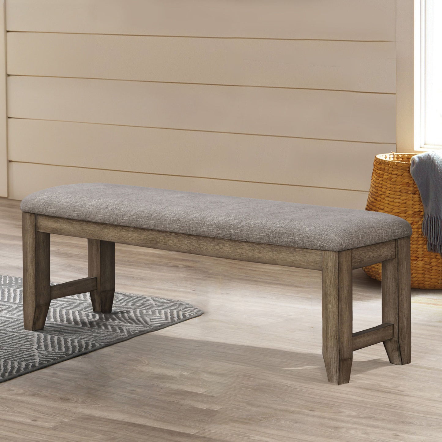 Harrisburg - Bench - Walnut